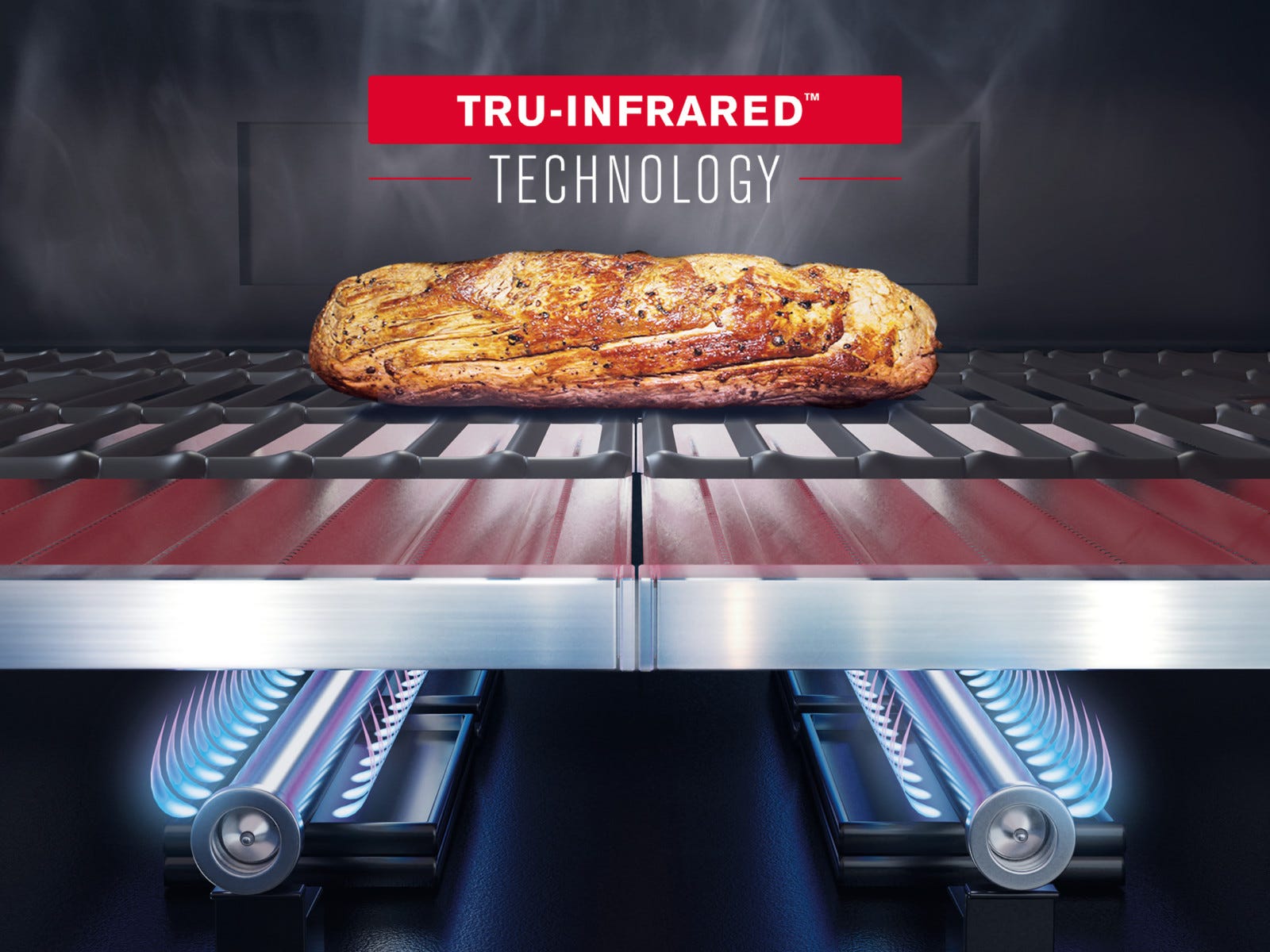 Grillen, saftig wie nie mit TRU-Infrared™ Technology