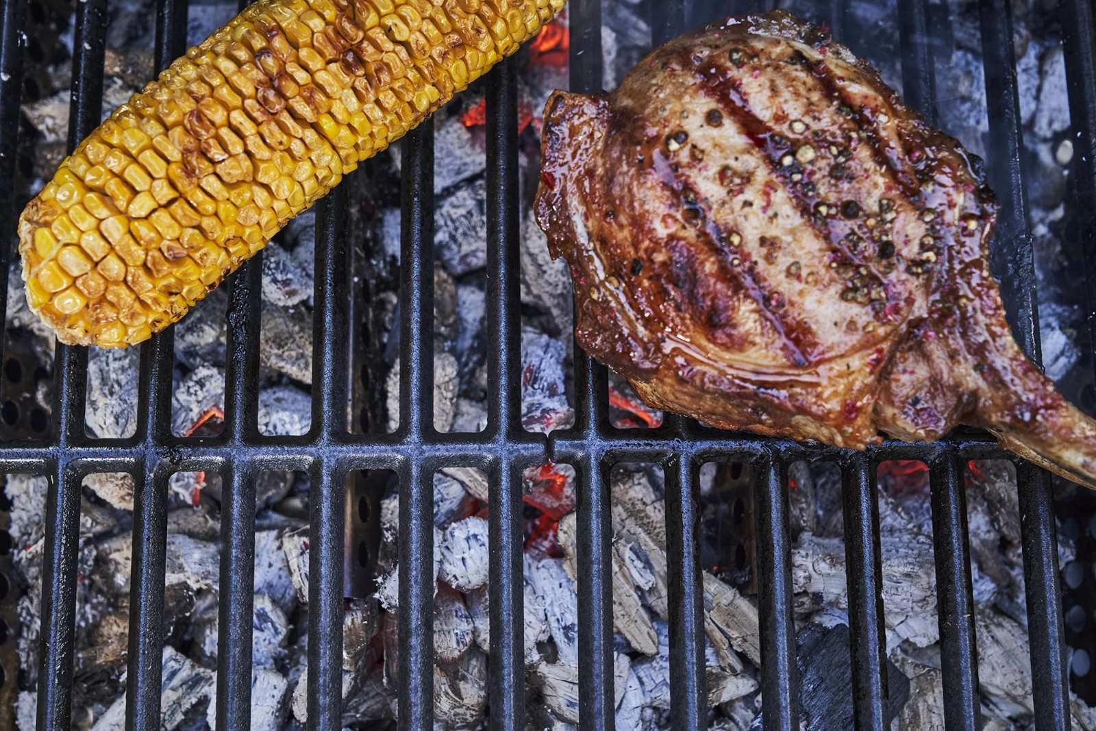 Perfekte Grillstreifen
