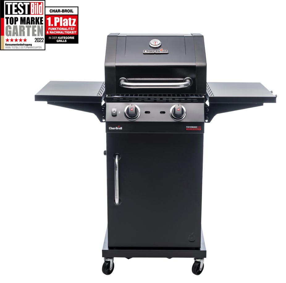 Professional TRU Infrared Series 2 Burner Gas Grill Char Broil