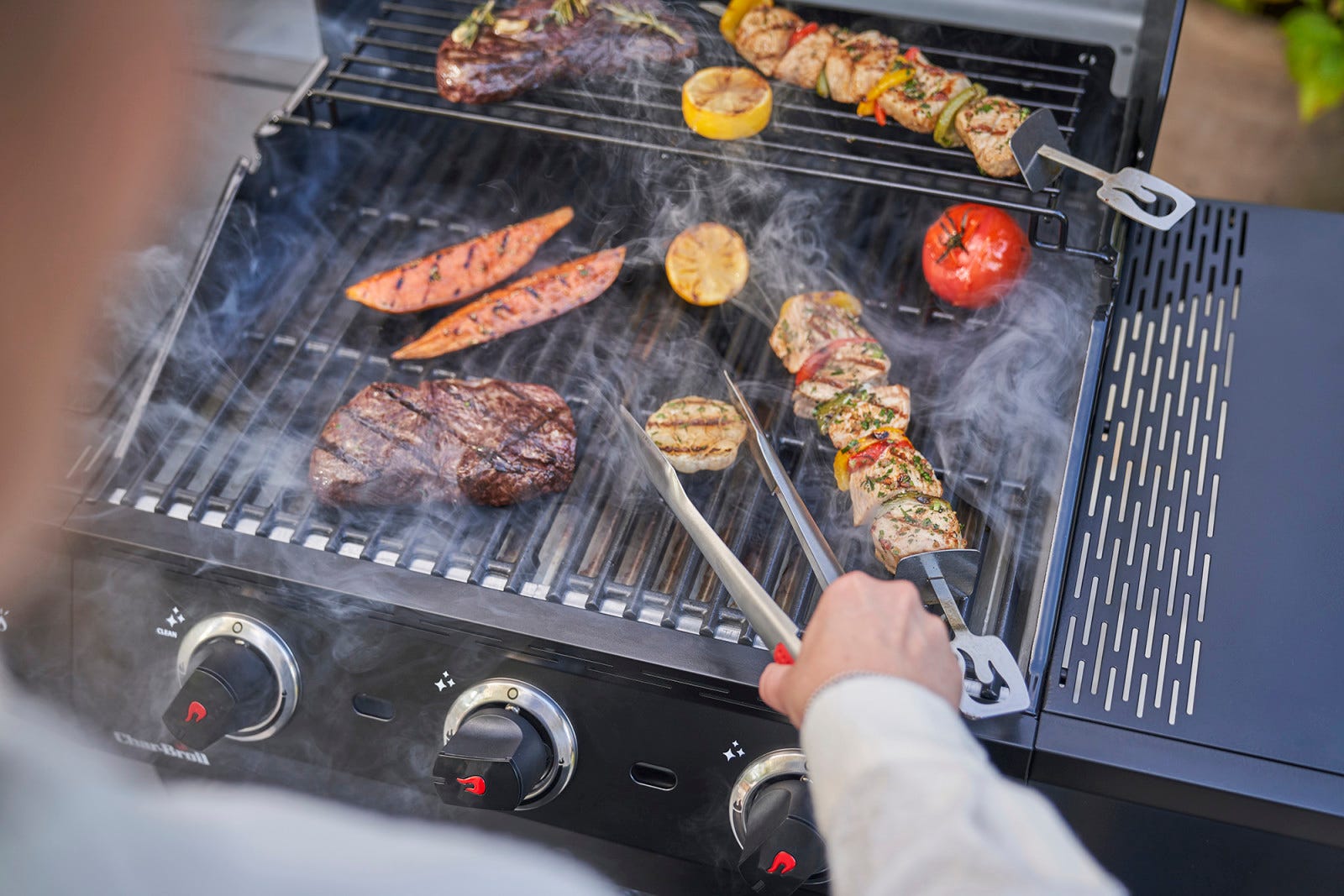 Beschichtete Gusseisenroste für formvollendete Barbecues